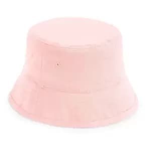 Image of Beechfield Childrens/Kids Organic Cotton Bucket Hat (M-L) (Powder Pink)