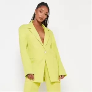 Image of Missguided Tall Tailored Oversized Blazer - Green