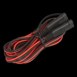 Image of Sealey 12V Battery Charger Extension Cable 3m SAE Connector Plugs - BCC1