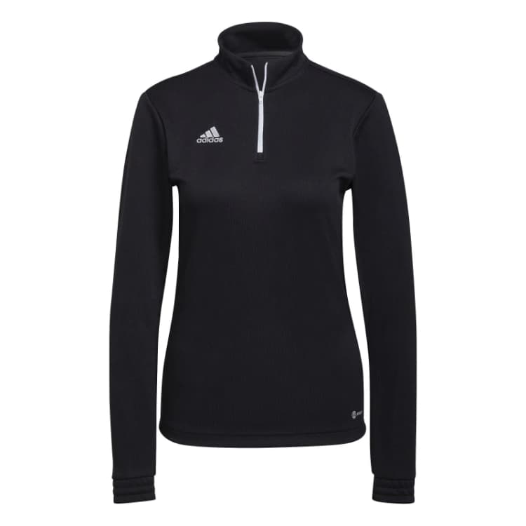 Image of adidas Entrada 22 Training Top Womens Long Sleeve Performance T-Shirts 12 (M) Black 63006803390