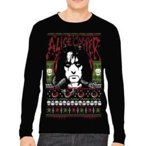 Image of Alice Cooper - Holiday 2015 Unisex Large Sweatshirt - Black