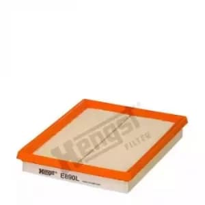 Image of Air Filter Insert E890L by Hella Hengst