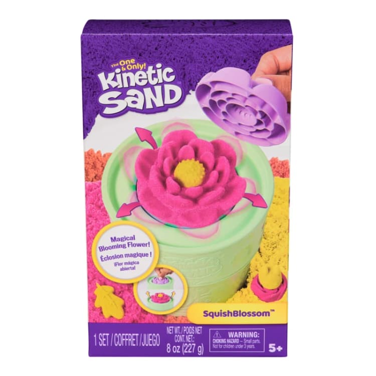 Image of Kinetic Sand Kinetic Sand Squish Blossom Sand Kit