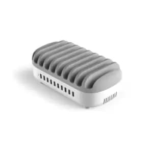 Image of Compulocks 10PUSBDKS-UK charging station organizer Freestanding Grey White