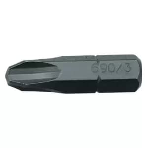 Image of Gedore Screwdriver bit 1/4" PH 2 L, Value pack
