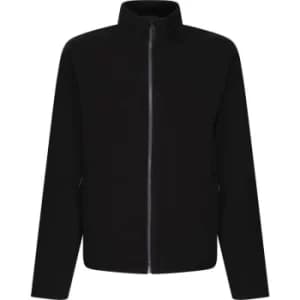 Image of Regatta TRF622 HONESTLY MADE FLEECE BLACK (2XL)