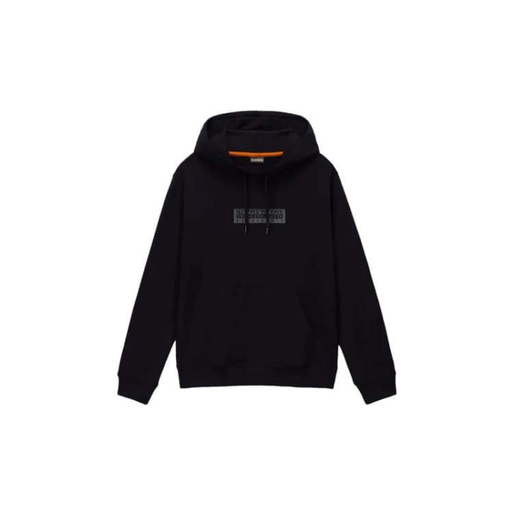 Image of Hooded sweatshirt Napapijri Box Logo Noir Male S