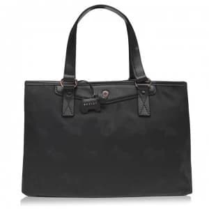 Image of Radley Jaquard Medium Tote Bag - BLACK