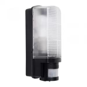Image of Griffin IP44 PIR Bulkhead Wall Light in Black