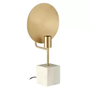 Image of Olivia's Lamp With White Marble Base