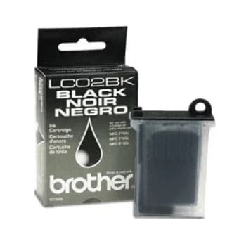 Image of Brother LC02 Black Ink Cartridge