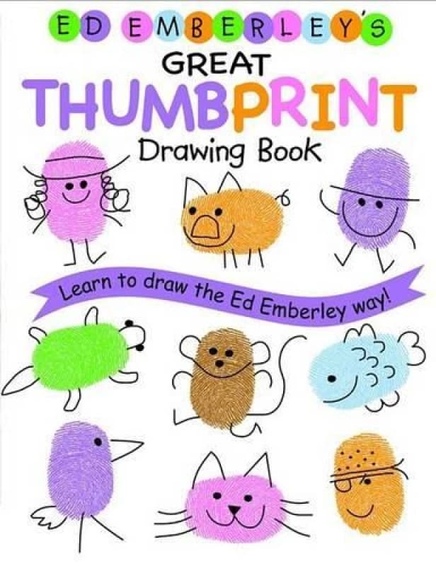 Image of Ed Emberleys Great Thumbprint Drawing Book by Ed Emberley Book