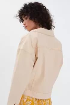 Image of Feruza Denim Jacket, Ecru / 12