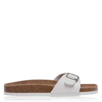 Image of Linea Cork Sliders - White
