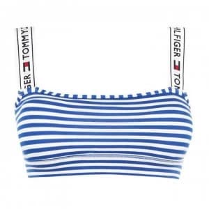 Image of Tommy Bodywear Tommy Authentic Striped Bralette - True Bue CKN