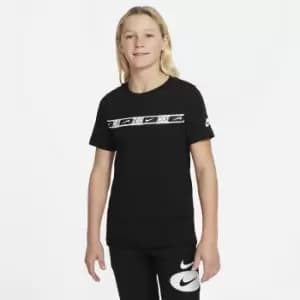 Image of Logo Print T-Shirt in Cotton Mix, 7-15 Years