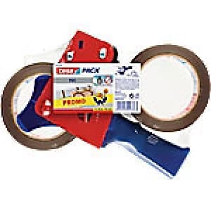 Image of tesapack Tape Dispenser Gun Tesapack 4120 Red, Blue 19.9 x 6.5 x 24.9 cm