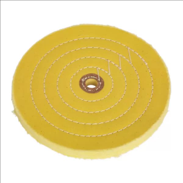 Image of Genuine SEALEY BG200BWC Buffing Wheel Ø200 x 16mm 16mm Bore Coarse