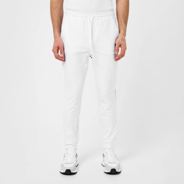 Image of Boss Mens HBG Hicon MB 2 Tracksuit Bottoms White 100 male M