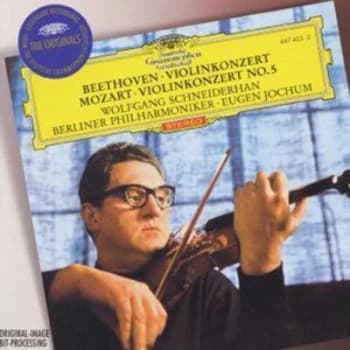 Image of Beethoven Violin Concerto - Mozart Violin Concerto No. 5 Schne by Ludwig van Beethoven CD Album