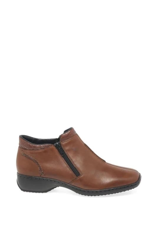 Image of Rieker 'Drizzle' Casual Ankle Boots Brown