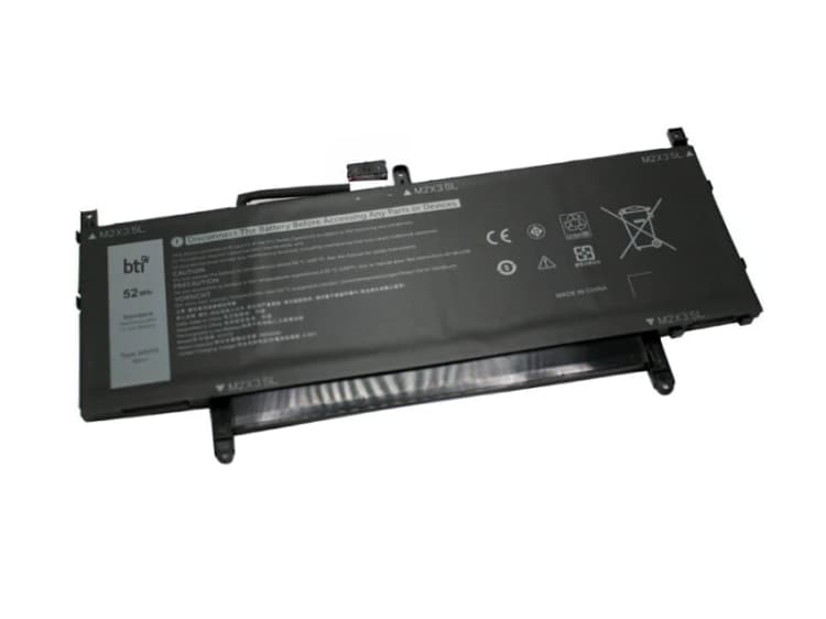 Image of BTI BTI 52Wh 4 cell HYMNG compatible battery for DELL LATITUDE 9510 2-IN-1 LATITUDE 9510 N7HT0-BTI