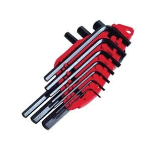 Image of Stanley Tools Hexagon Key Set of 10 Metric (1.5-10mm)