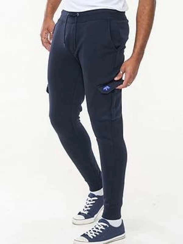 Image of D555 by Duke D555 Mens Big Size Combat Jogger Size: 5XL, Colour: NAVY