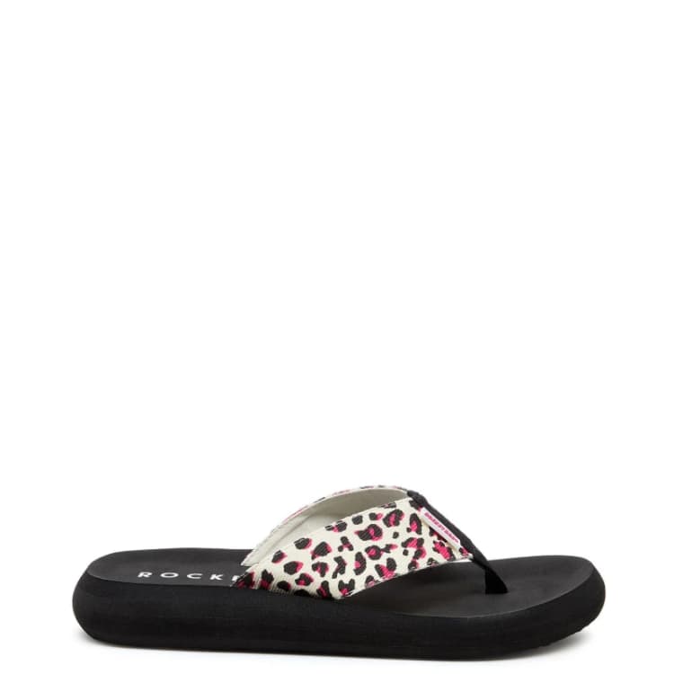 Image of Rocket Dog Womens Spotlight Monroe Flip Flops UK Size 3 (EU 36) Hot Pink RKD297-HOTPNK-3