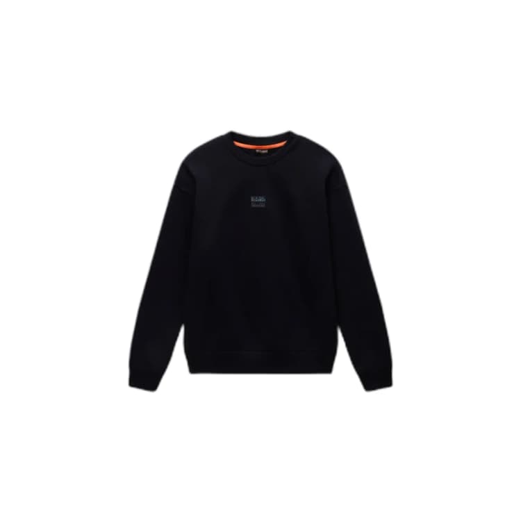 Image of Sweatshirt Napapijri B-Elevated Logo Noir Male XS