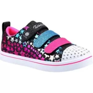 Image of Skechers Girls Twinkle Toes Sparkle Rayz Star Blast Shoes UK Size 11.5 (EU 29)