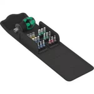 Image of Wera Kompakt Stubby 1 05057471001 Bit set 19 Piece 1/4 (6.3 mm)
