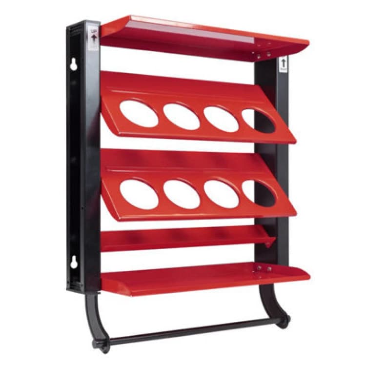 Image of Sealey Wall Mount Spray Can Storage Rack APSCR8