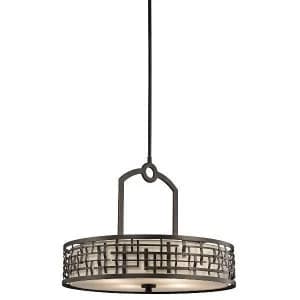 Image of 4 Light Ceiling Pendant Bar Olde Bronze, E27