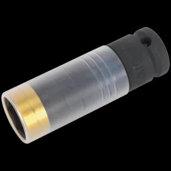 Image of Sealey 1/2" Drive Ultra Power Impact Socket Metric for Alloy Wheels 1/2" 19mm