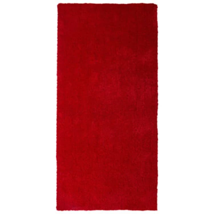 Image of Beliani Shaggygy Rug Demre Red 80 X 150 Cm