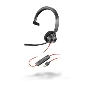 Image of Poly Blackwire 3310 USB-A MS Monaural Headset