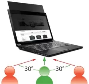 Image of Mobilis 016226 display privacy filters Frameless display privacy...