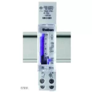 Image of Theben 1800001 DIN rail mount timer analogue 230 V