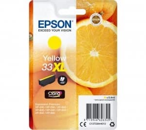 Image of Epson Oranges 33XL Yellow Ink Cartridge