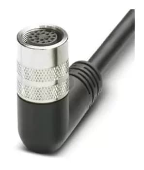 Image of Phoenix Contact M16 10-Pin Cable Assembly, 5m Cable