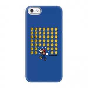 Image of Nintendo Super Mario Coin Drop Phone Case - iPhone 5/5s - Tough Case - Gloss