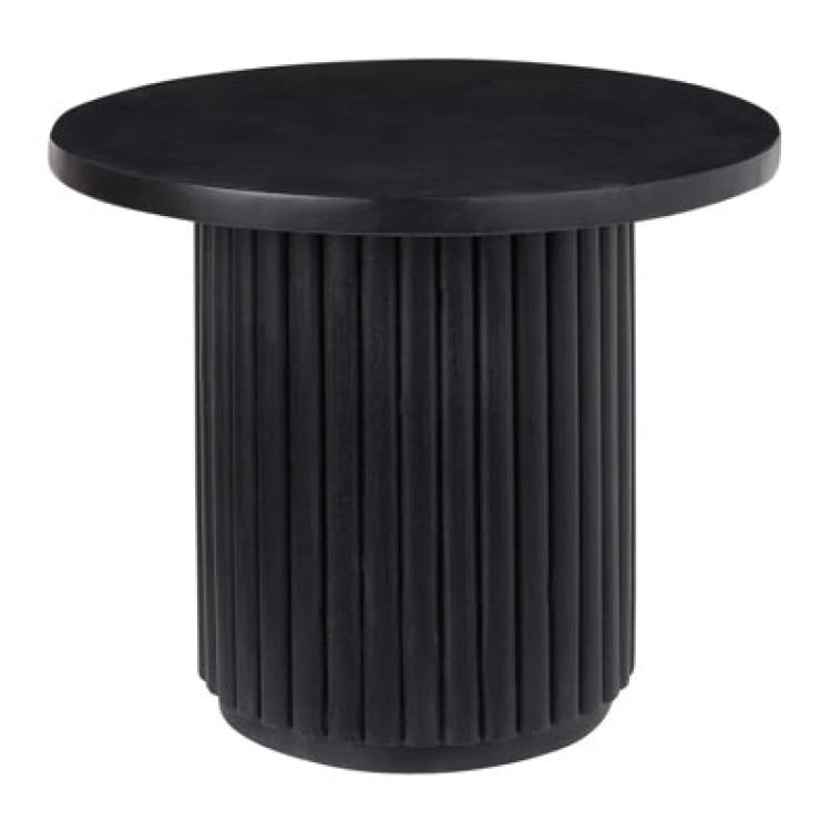 Image of Beliani Coffee Table Lemont Mango Wood Black