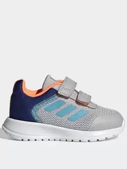 Image of adidas Unisex Infant Tensaur Run 2.0 - Grey/Blue, Grey/Blue, Size 5