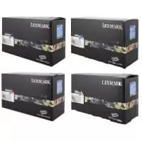 Image of Lexmark 24B582 Return Program Black & Colour Toner Cartridge 4 Pack (Original)