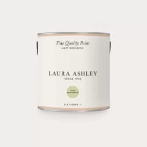 Image of Laura Ashley Matt Emulsion Paint Pale Hedgerow 2.5L