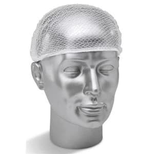 Image of Click Once Disposable Hairnet White Ref DHW Pack of 144 Up to 3 Day
