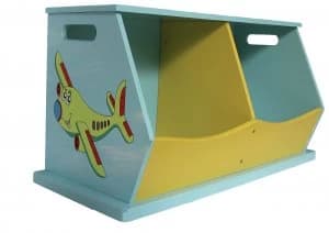 Image of Liberty House Toys Transport 2 Bin Storage Unit.