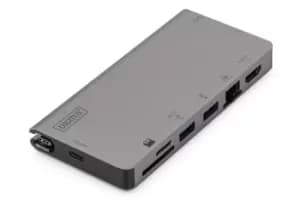 Image of Digitus USB Type-C Multiport Travel Dock, 8 Port
