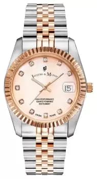 Image of Jacques Du Manoir NRO.37 Inspiration 36mm Rose Gold Dial Watch